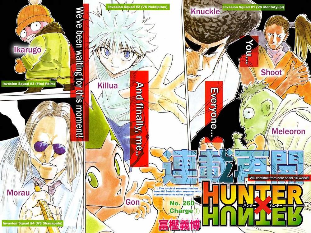 Hunter x Hunter Chap 261 - Next Chap 262
