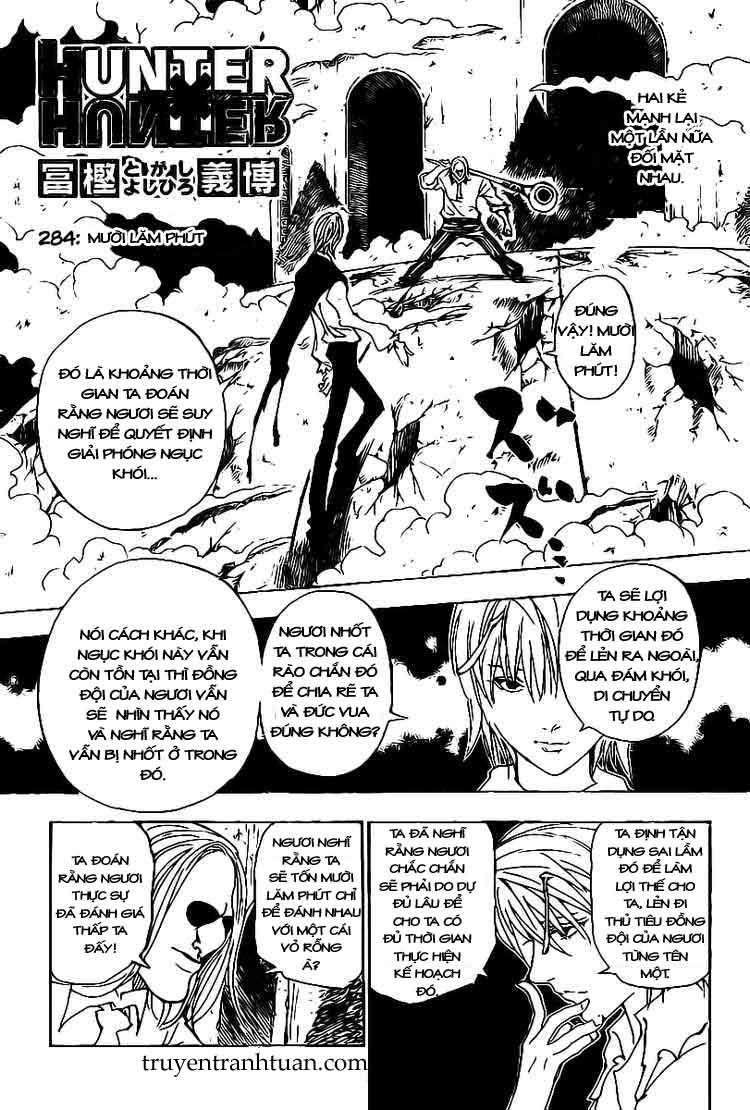 Hunter x Hunter Chap 284 - Next Chap 285
