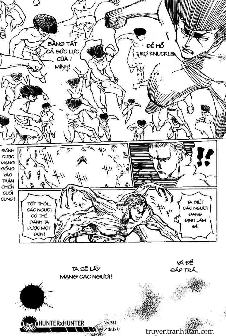 Hunter x Hunter Chap 284 - Next Chap 285