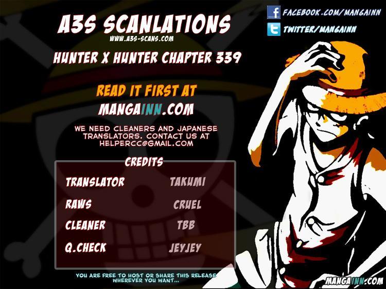Hunter x Hunter Chap 339 - Next Chap 340