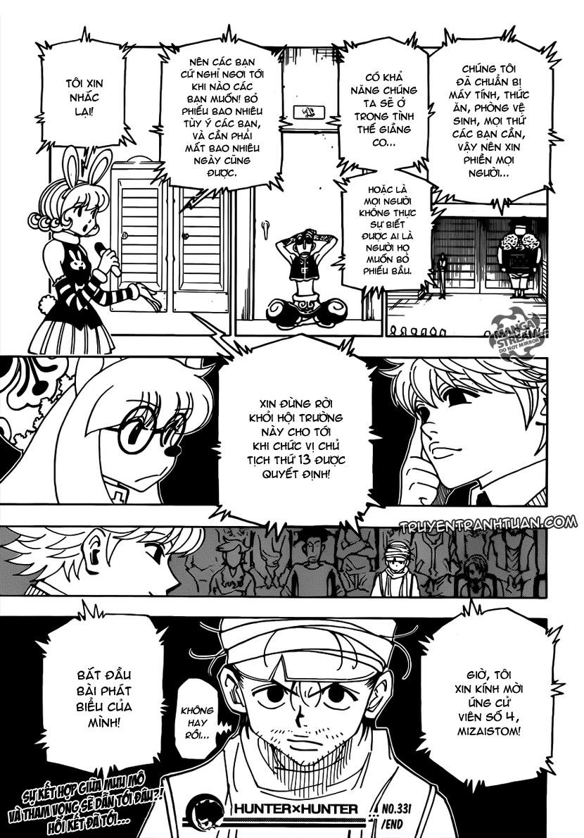 Hunter x Hunter Chap 331 - Next Chap 332