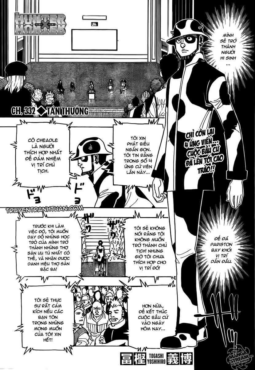 Hunter x Hunter Chap 332 - Next Chap 333