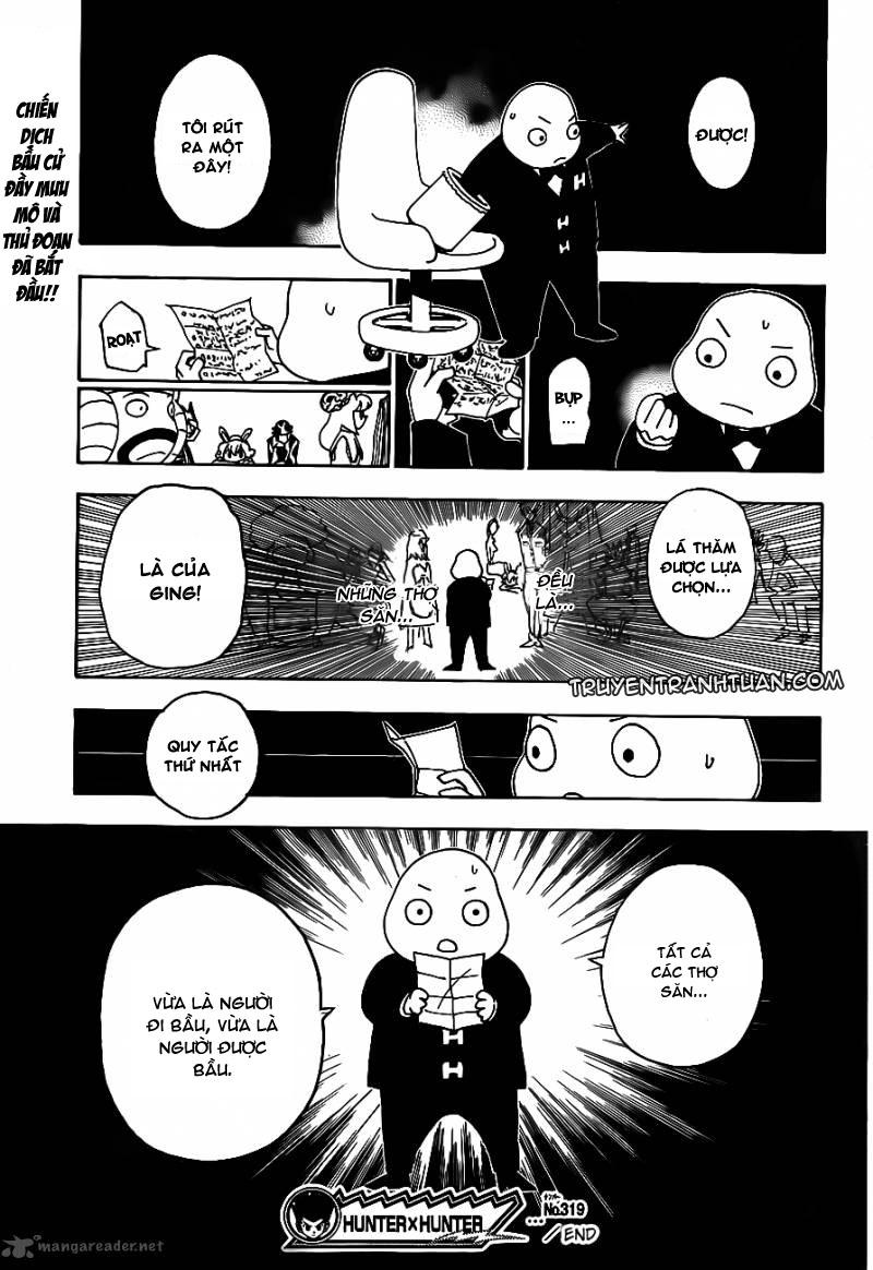 Hunter x Hunter Chap 319 - Next Chap 320