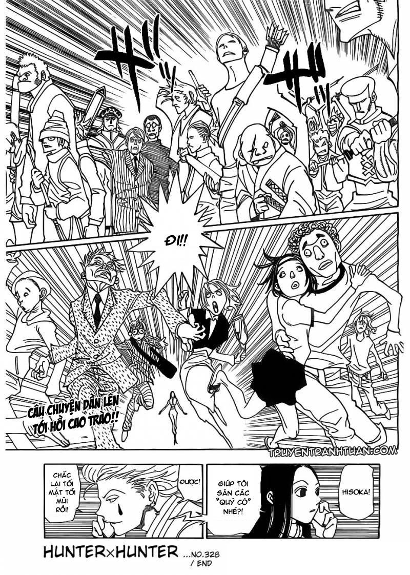 Hunter x Hunter Chap 328 - Next Chap 329