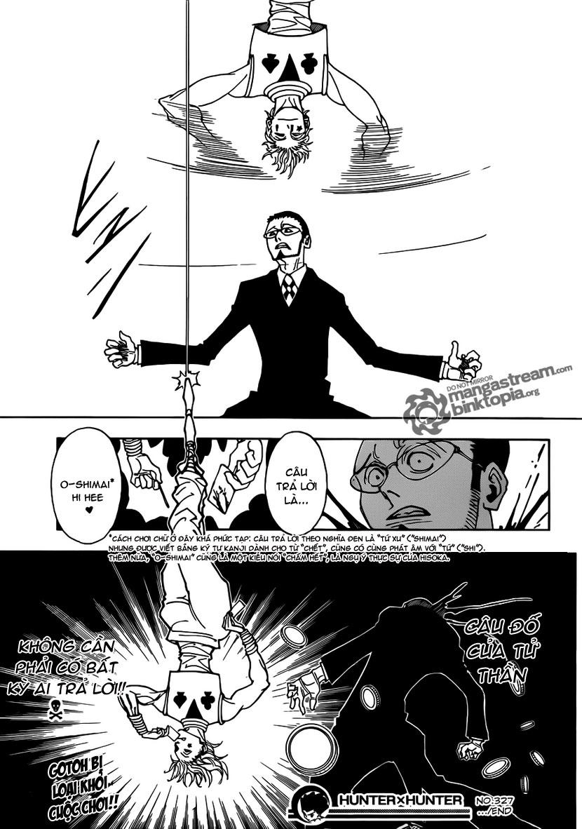 Hunter x Hunter Chap 327 - Next Chap 328