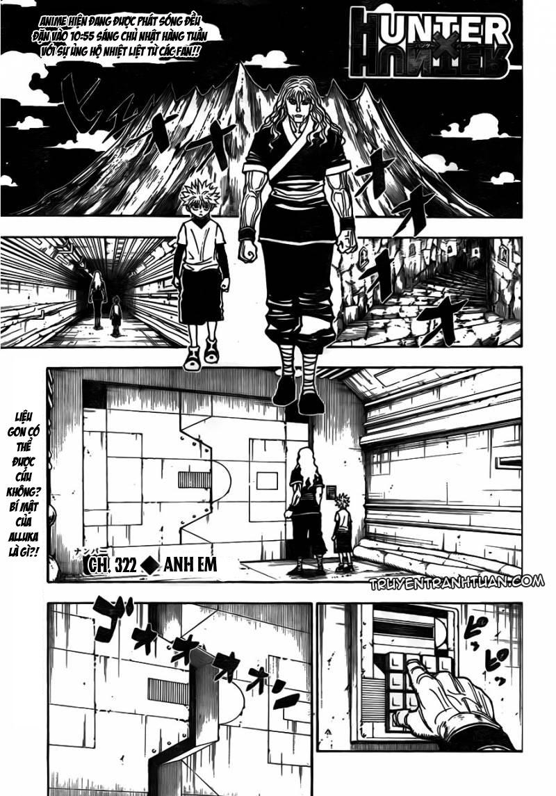 Hunter x Hunter Chap 322 - Next Chap 323