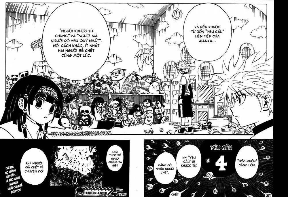 Hunter x Hunter Chap 322 - Next Chap 323