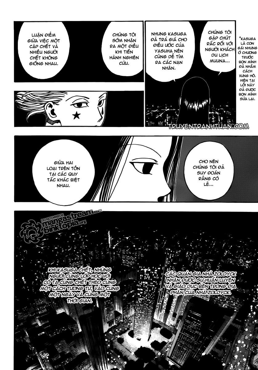 Hunter x Hunter Chap 323 - Next Chap 324