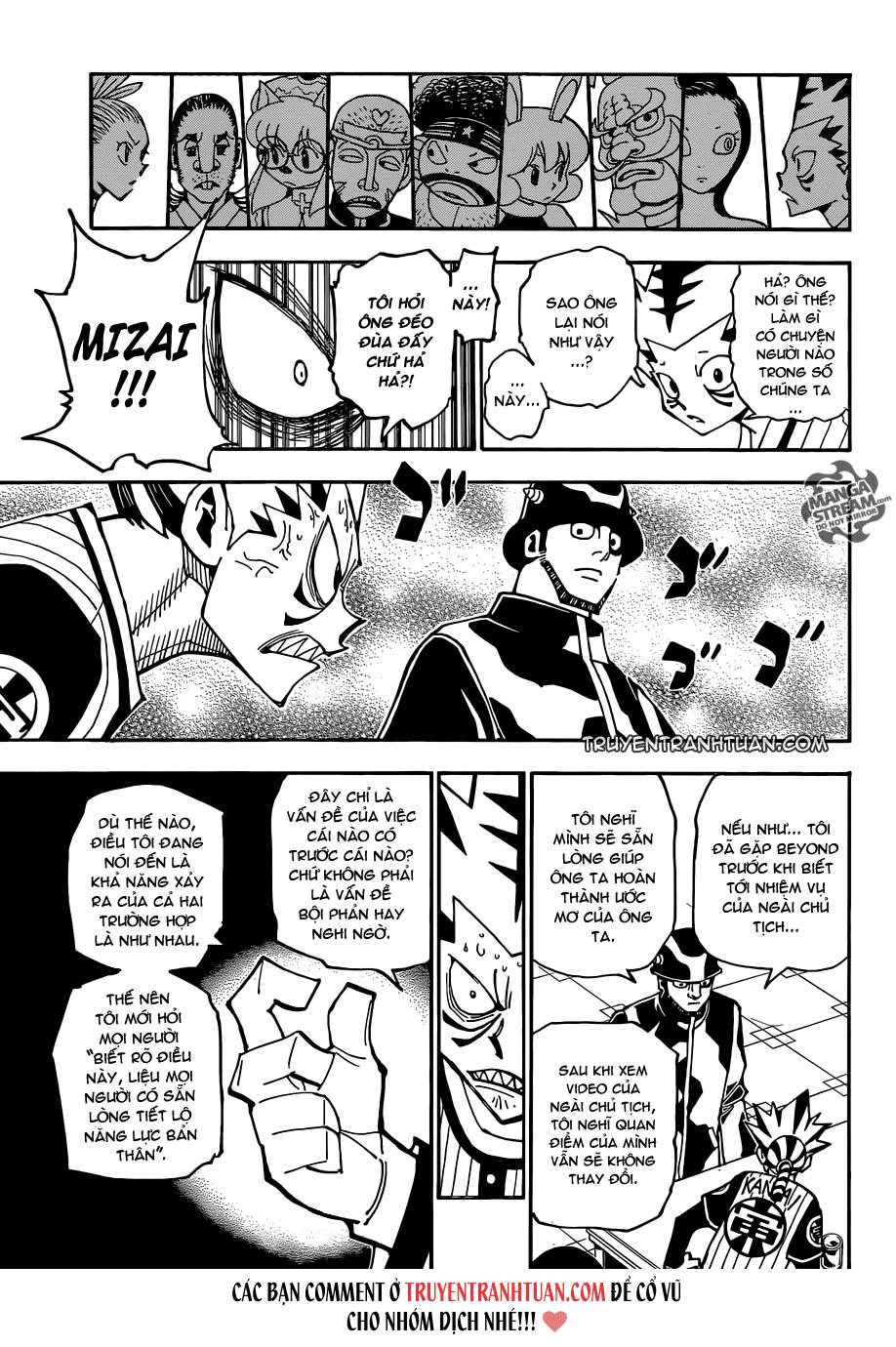 Hunter x Hunter Chap 348 - Next Chap 349