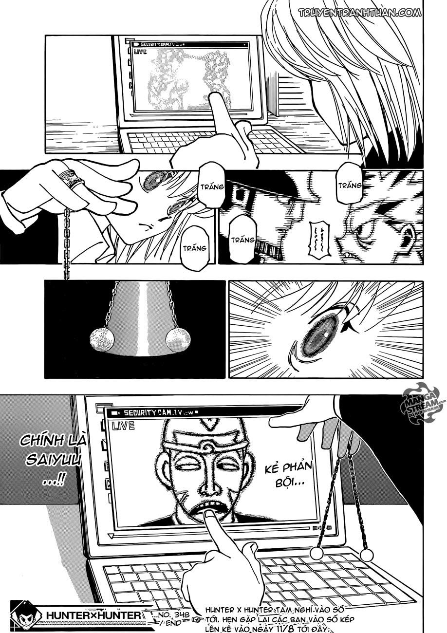 Hunter x Hunter Chap 348 - Next Chap 349