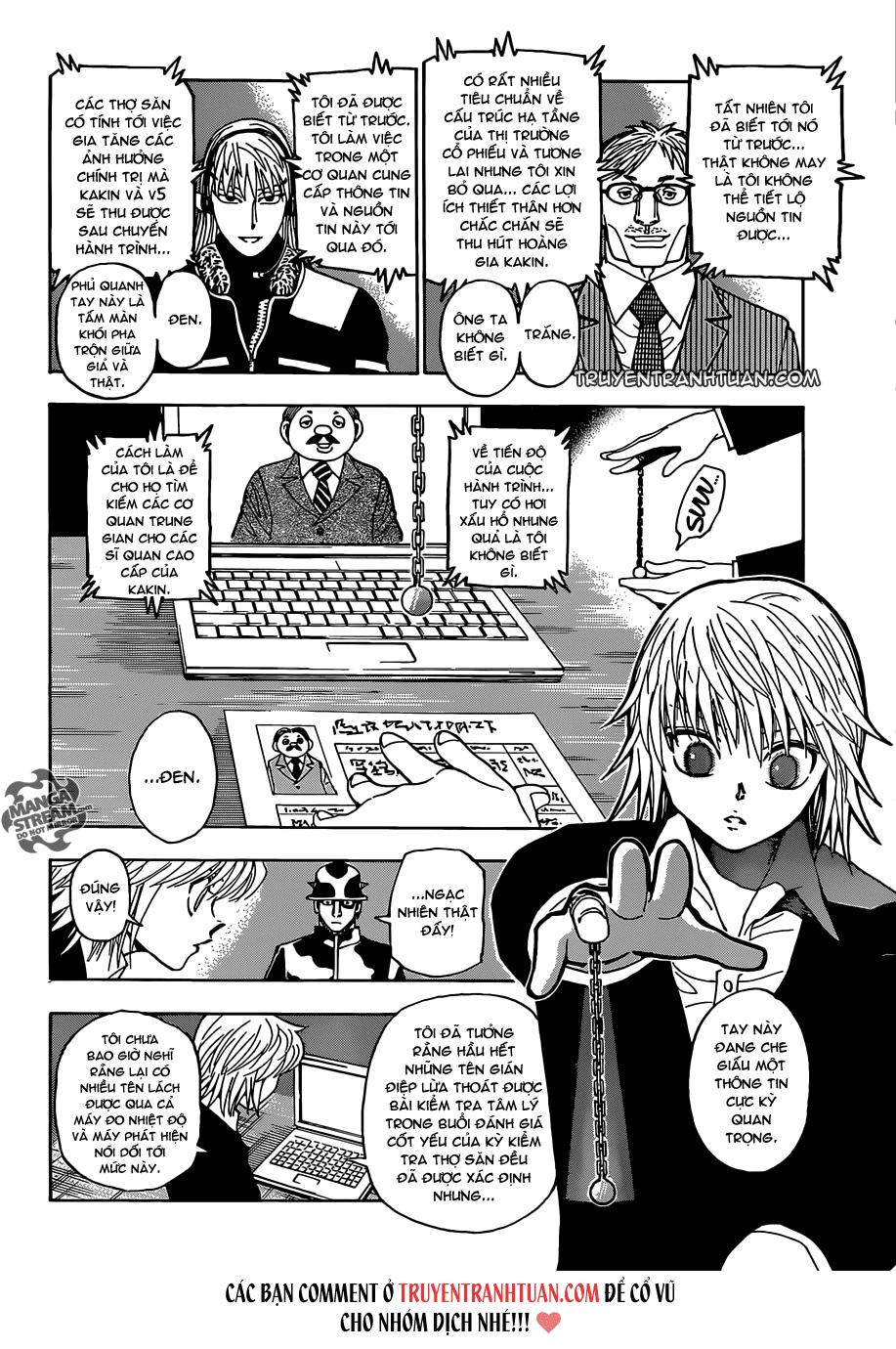 Hunter x Hunter Chap 348 - Next Chap 349
