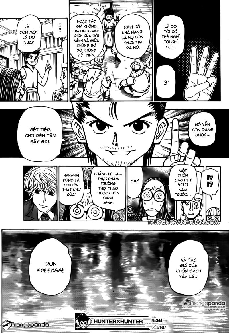 Hunter x Hunter Chap 344 - Next Chap 345