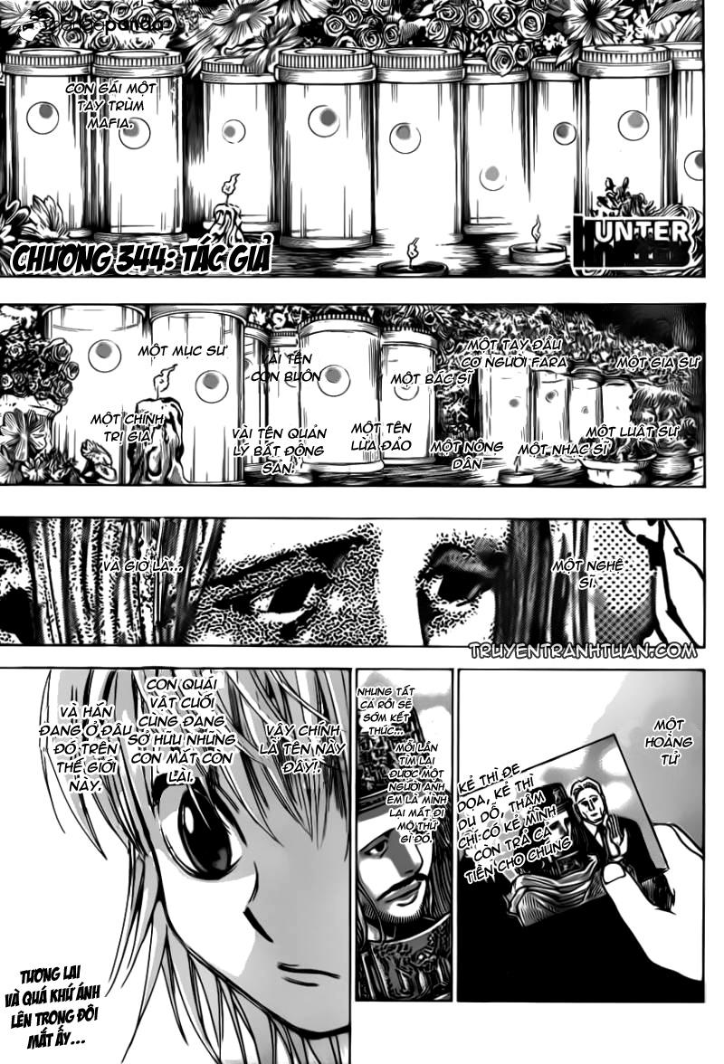 Hunter x Hunter Chap 344 - Next Chap 345