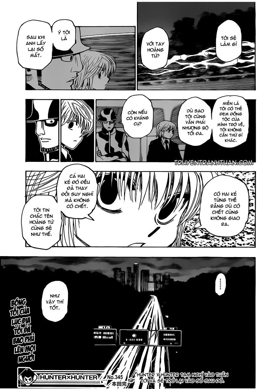 Hunter x Hunter Chap 345 - Next Chap 346