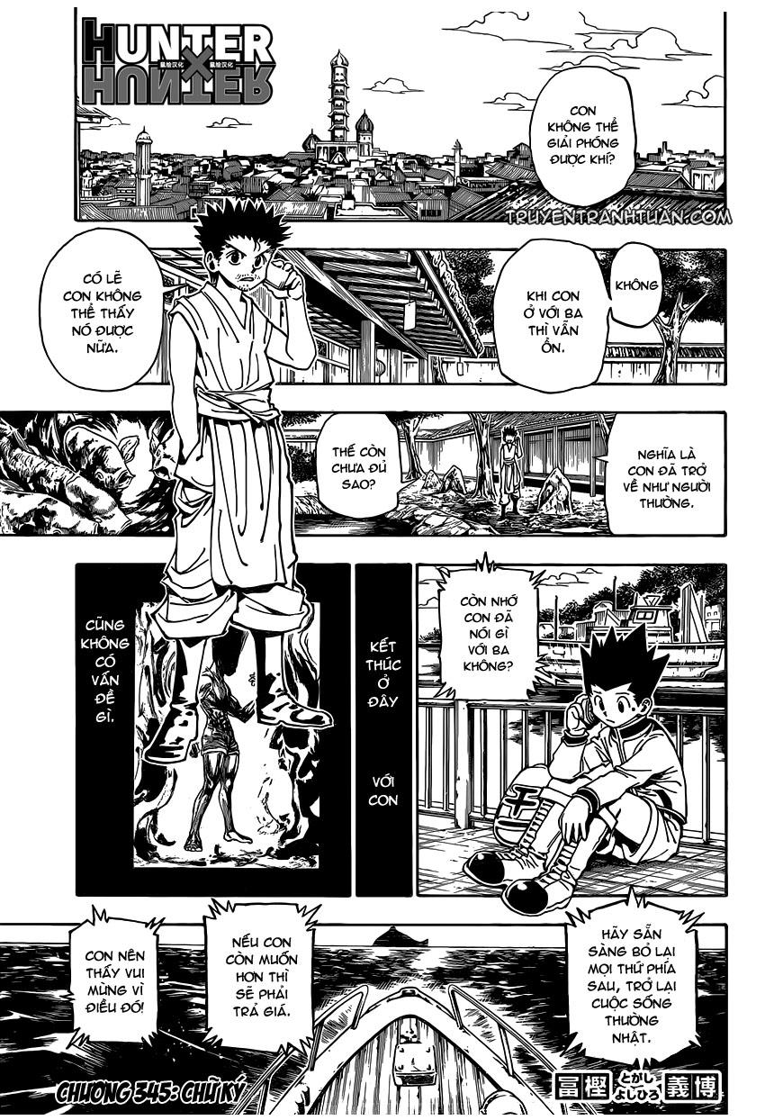 Hunter x Hunter Chap 345 - Next Chap 346