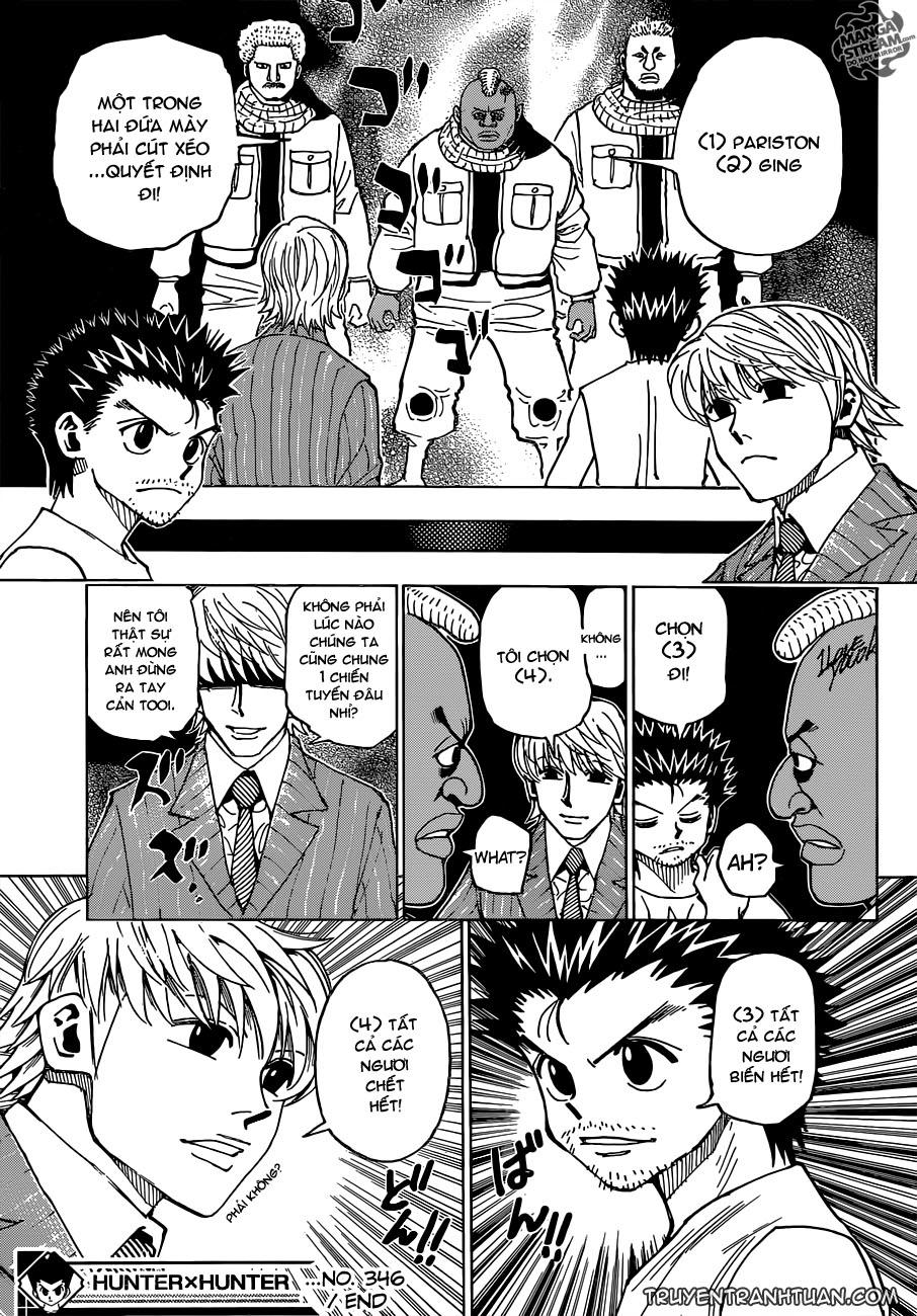 Hunter x Hunter Chap 346 - Next Chap 347
