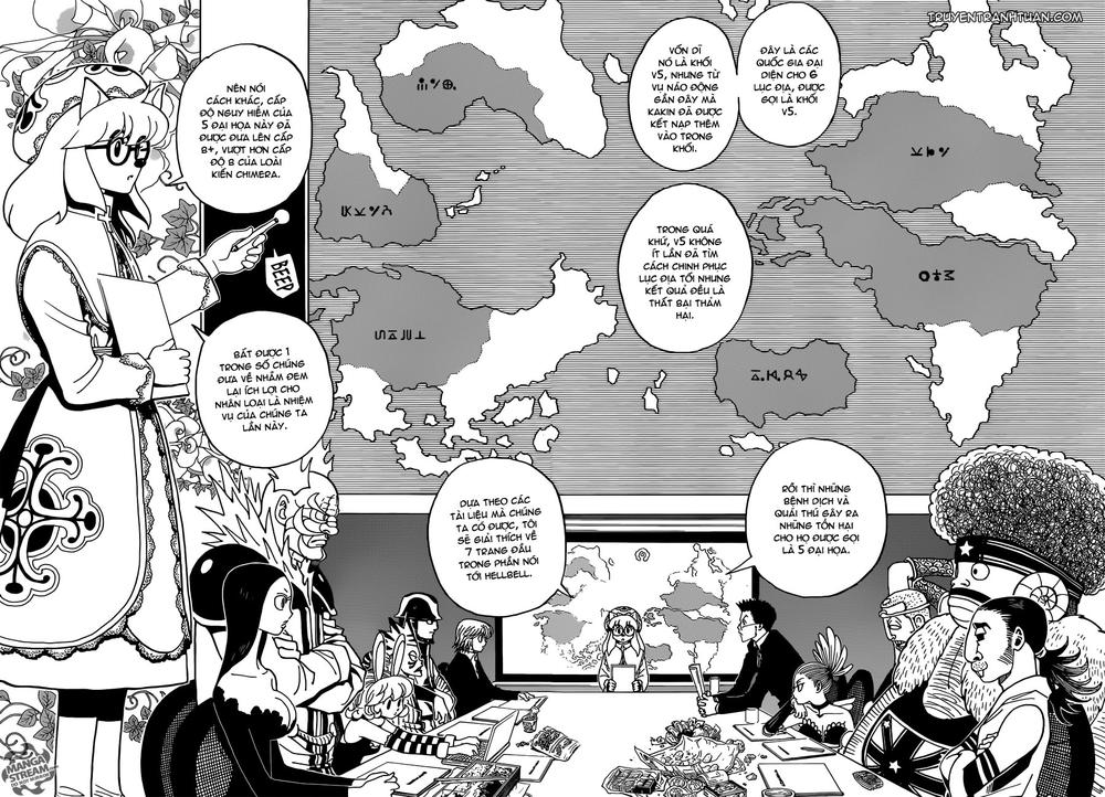 Hunter x Hunter Chap 346 - Next Chap 347