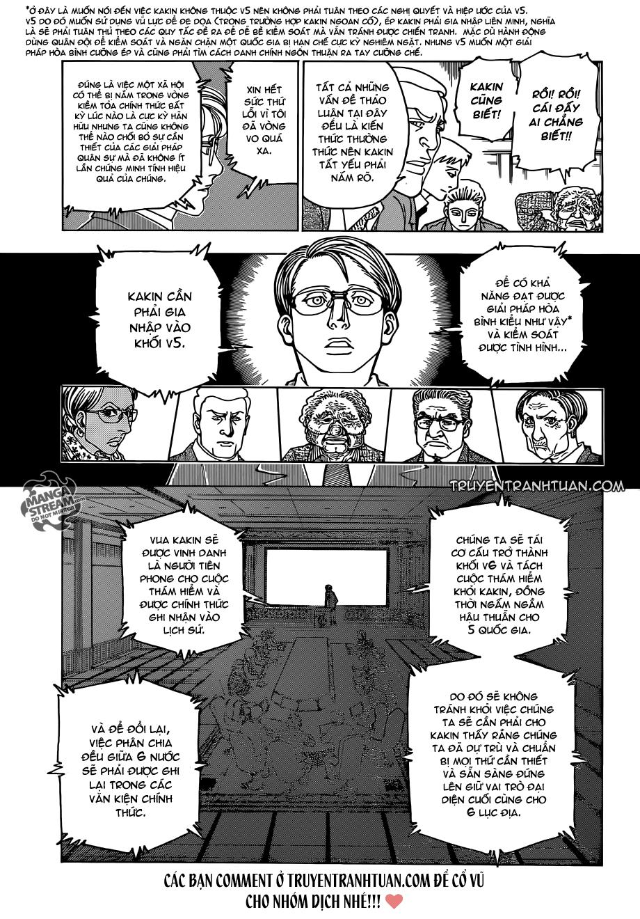 Hunter x Hunter Chap 342 - Next Chap 343