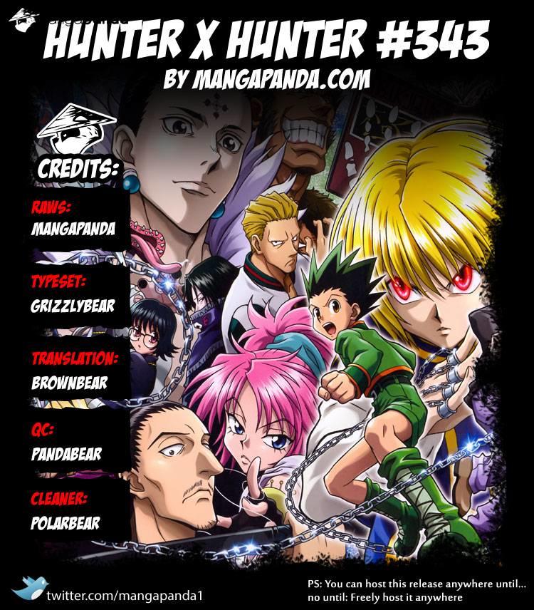 Hunter x Hunter Chap 343 - Next Chap 344