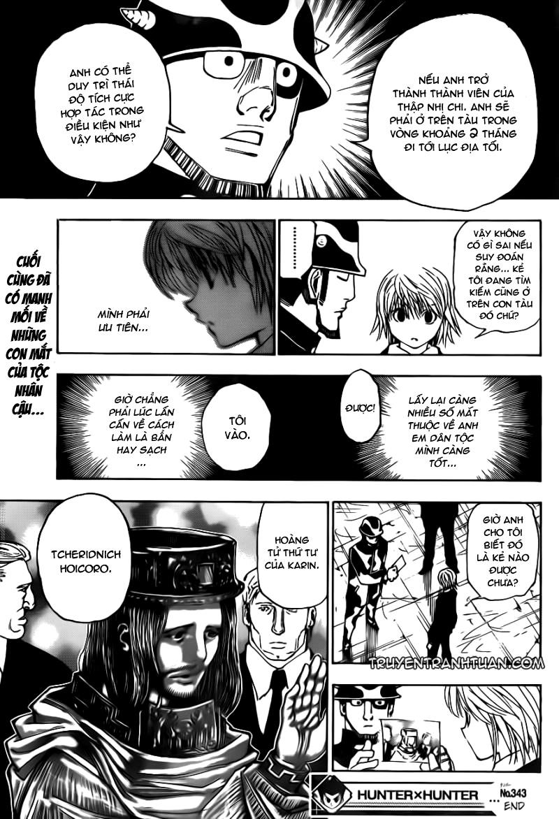 Hunter x Hunter Chap 343 - Next Chap 344