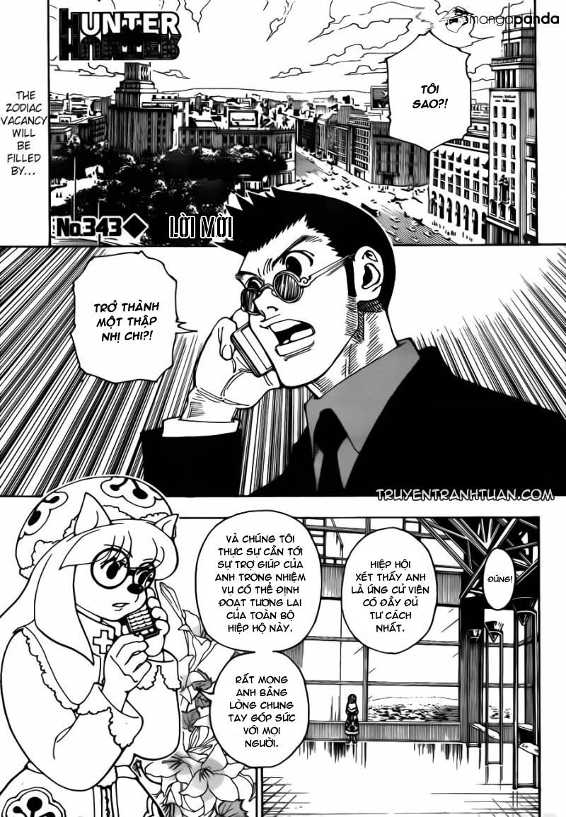 Hunter x Hunter Chap 343 - Next Chap 344