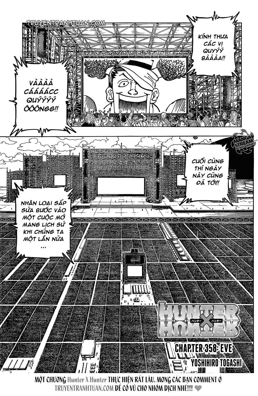 Hunter x Hunter Chap 358 - Next Chap 359