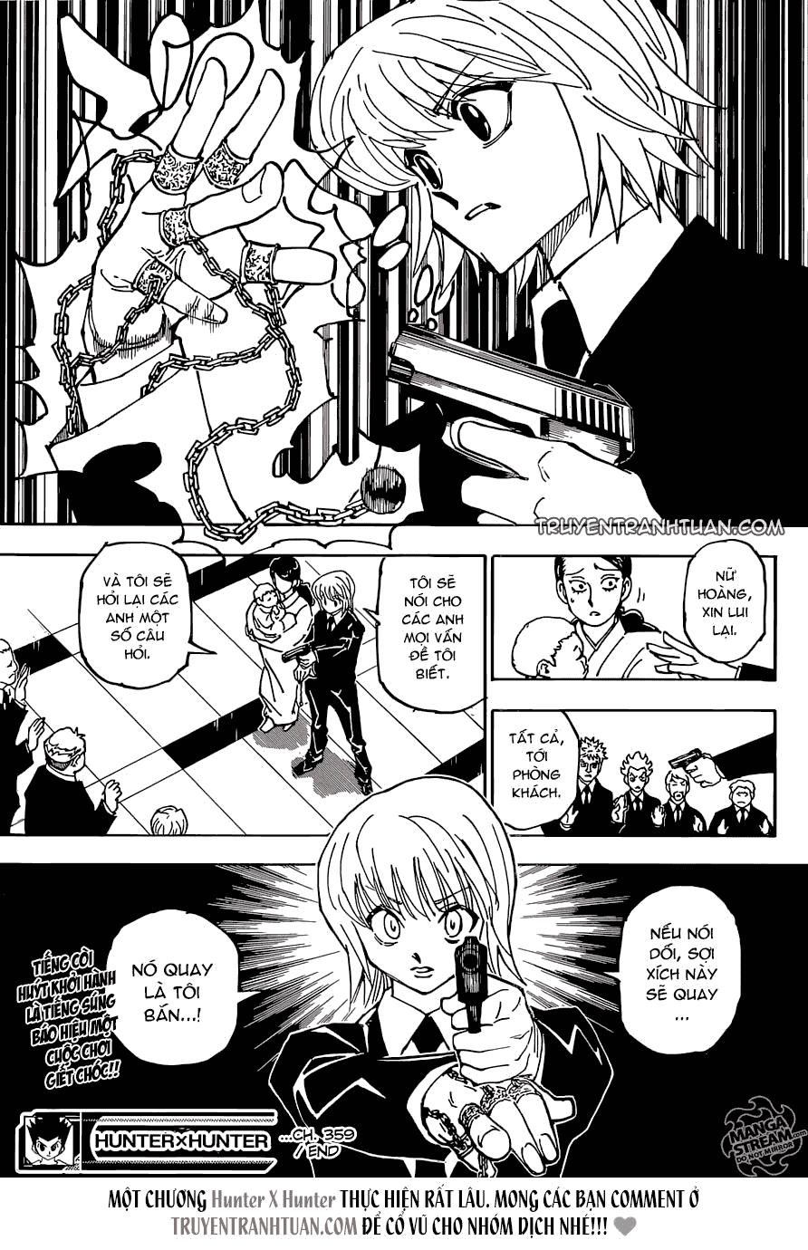 Hunter x Hunter Chap 359 - Next Chap 360