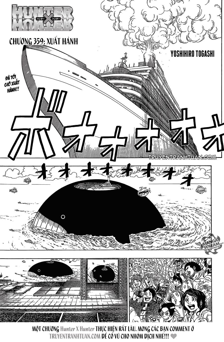 Hunter x Hunter Chap 359 - Next Chap 360