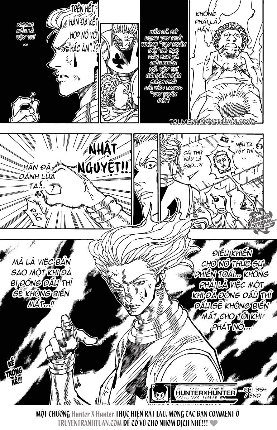 Hunter x Hunter Chap 354 - Next Chap 355