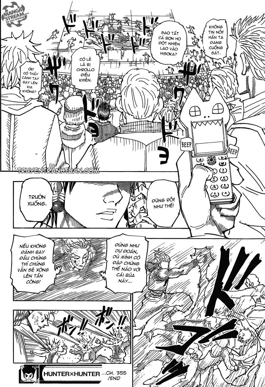 Hunter x Hunter Chap 355 - Next Chap 356