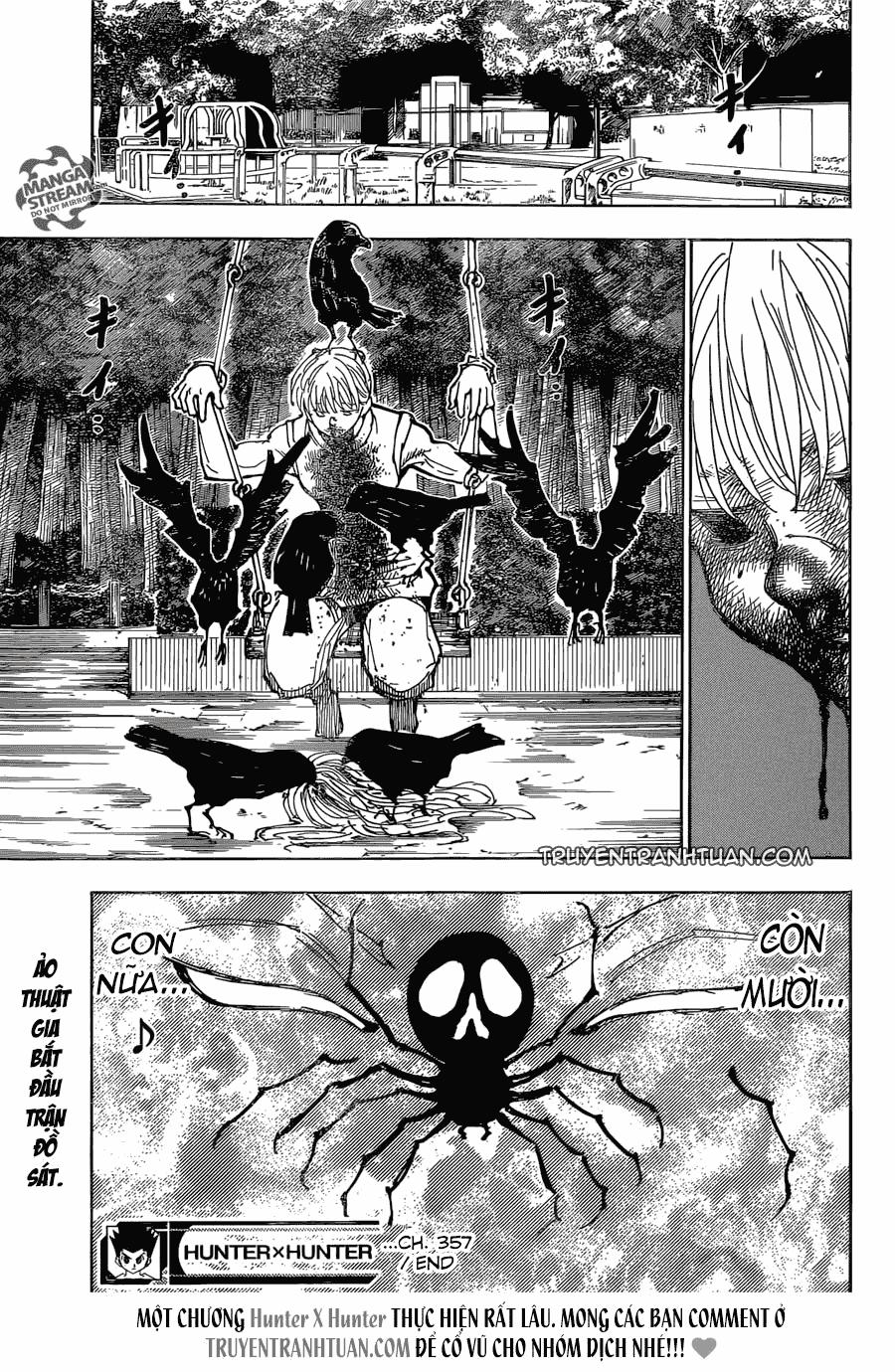 Hunter x Hunter Chap 357 - Next Chap 358