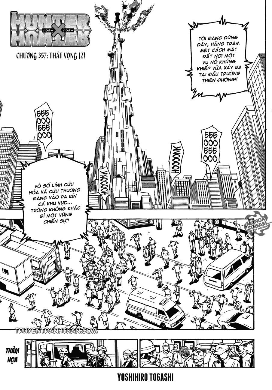 Hunter x Hunter Chap 357 - Next Chap 358