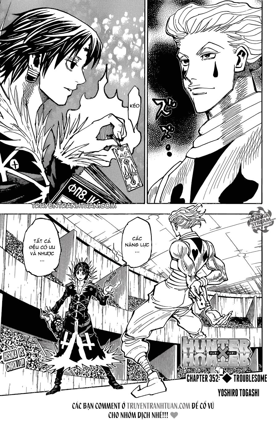 Hunter x Hunter Chap 352 - Next Chap 353