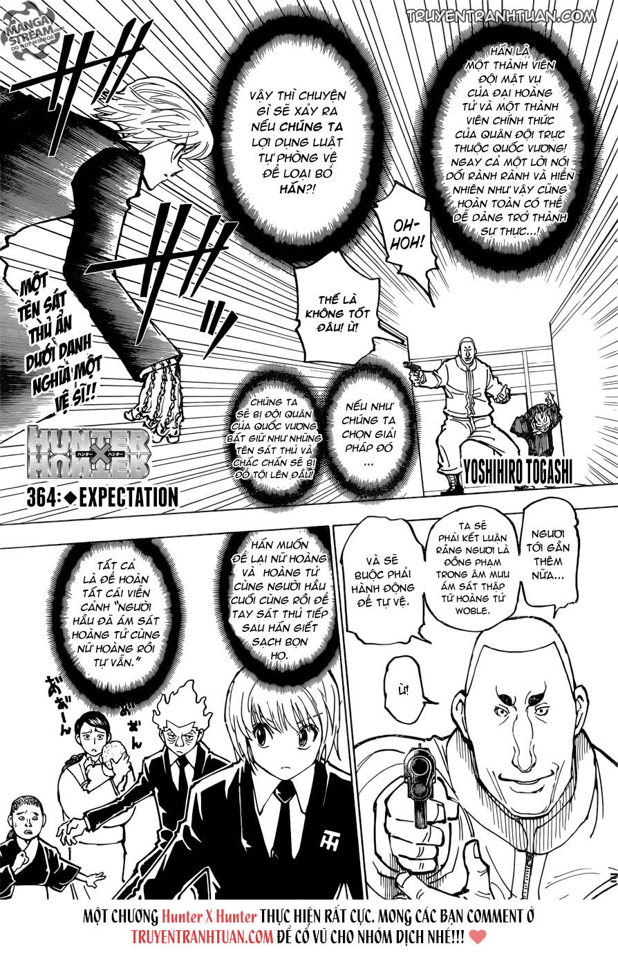 Hunter x Hunter Chap 364 - Next Chap 365