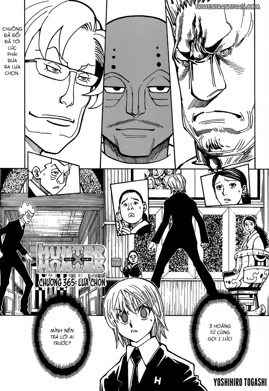 Hunter x Hunter Chap 365 - Next Chap 366