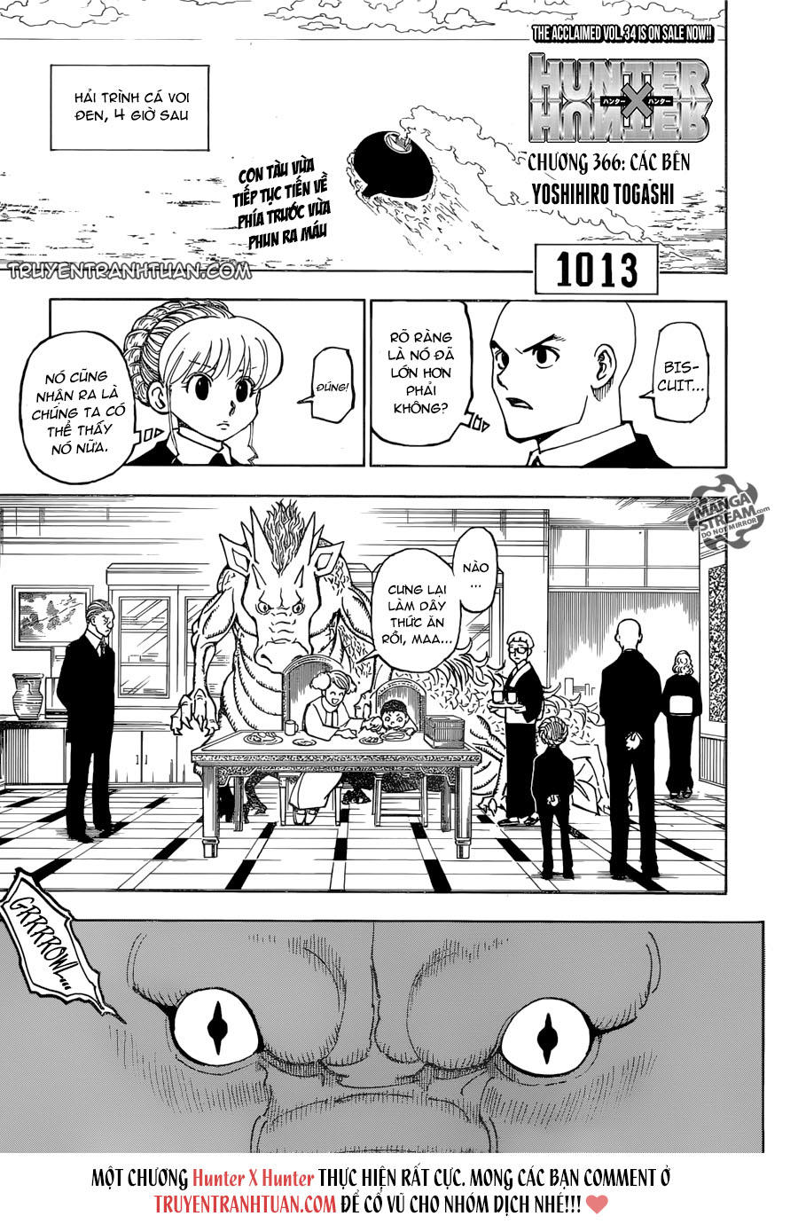 Hunter x Hunter Chap 366 - Next Chap 367