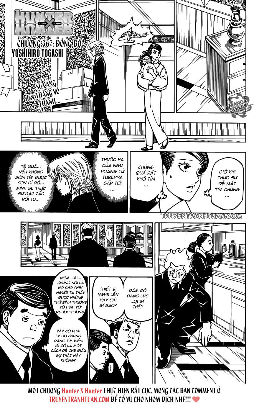 Hunter x Hunter Chap 367 - Next Chap 368