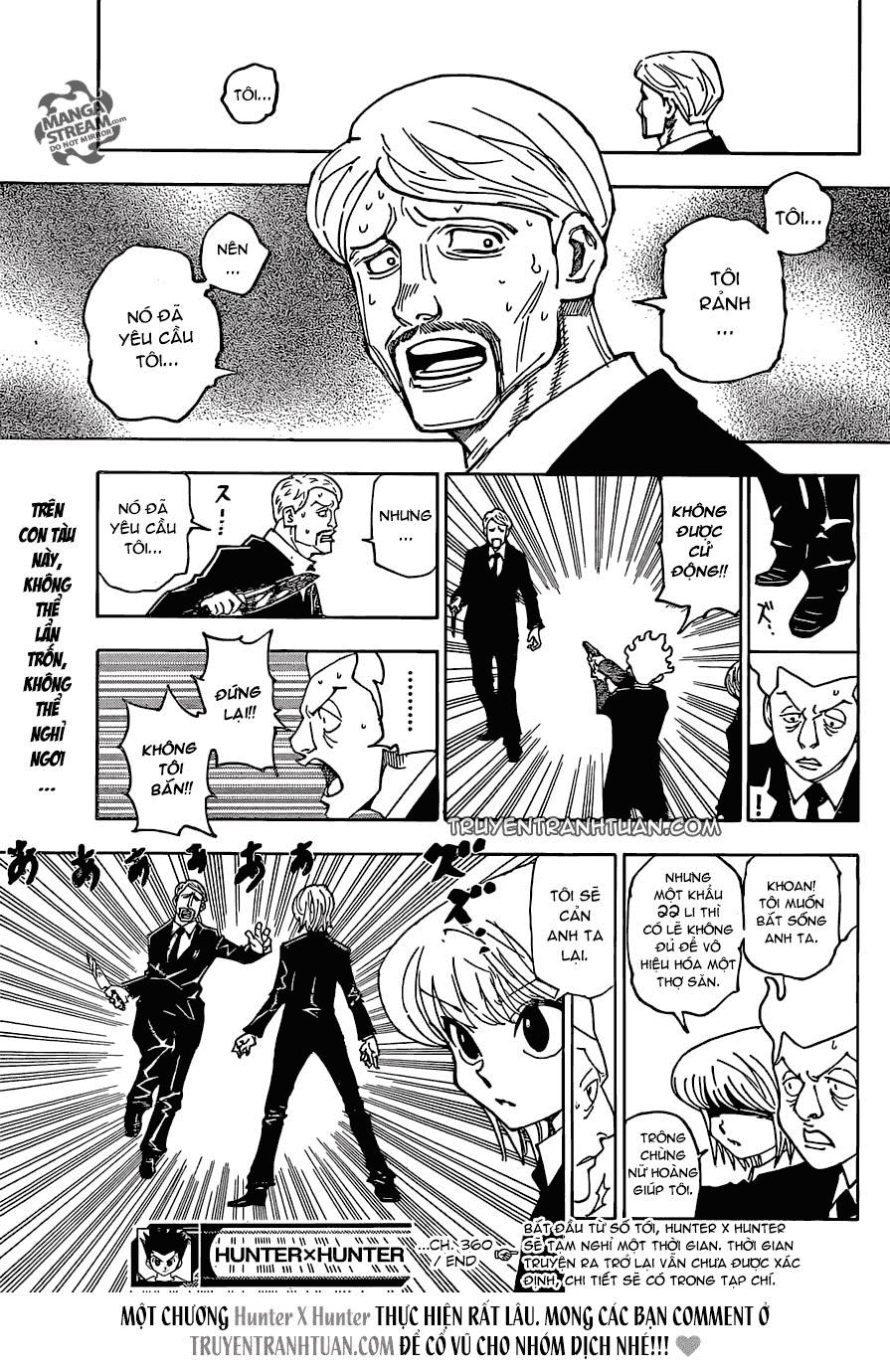 Hunter x Hunter Chap 360 - Next Chap 361