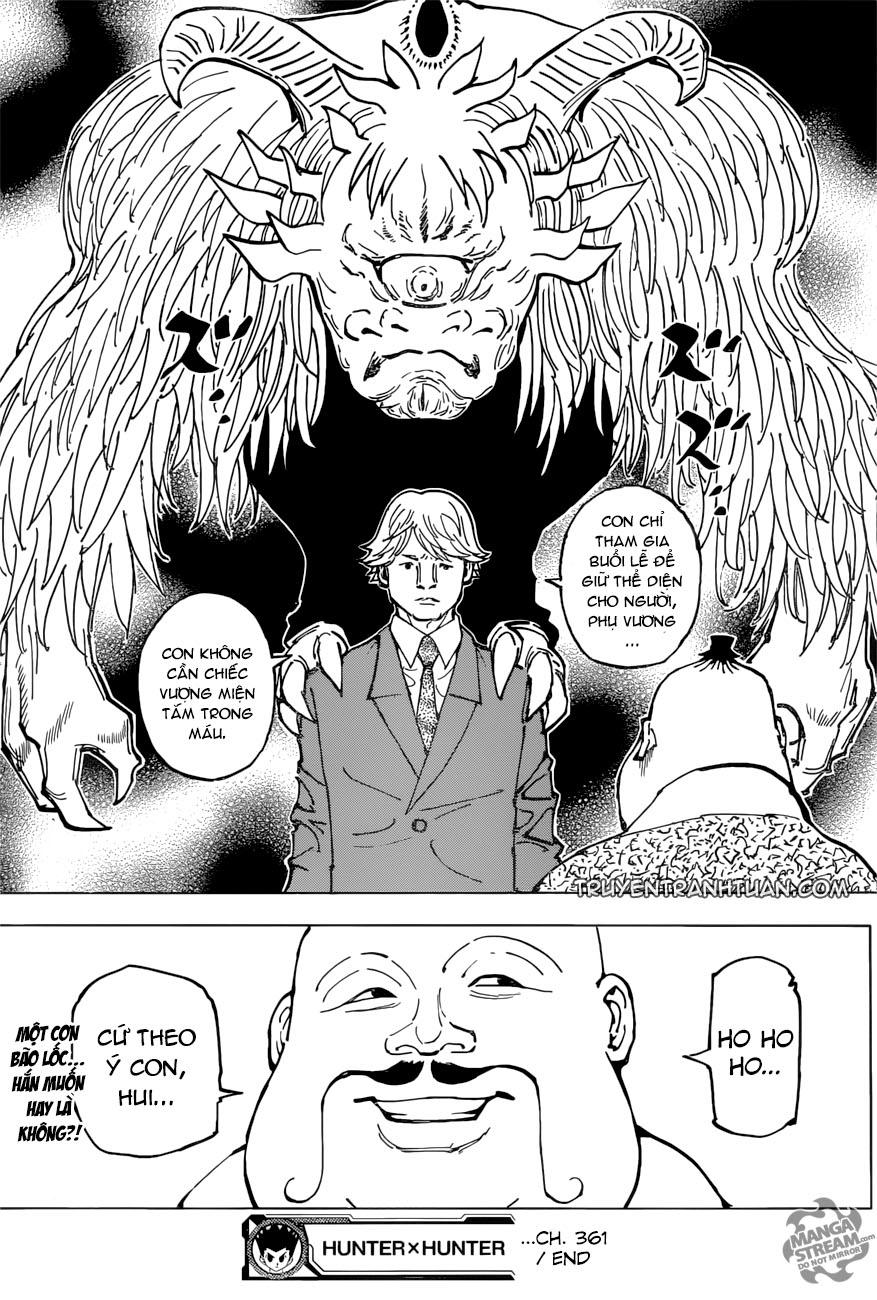 Hunter x Hunter Chap 361 - Next Chap 362