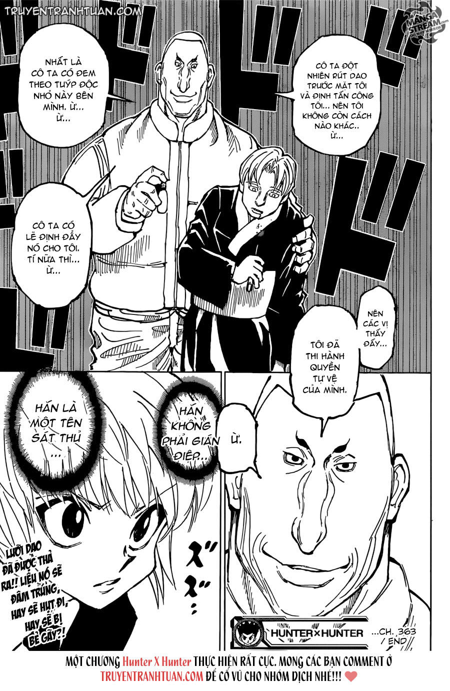 Hunter x Hunter Chap 363 - Next Chap 364