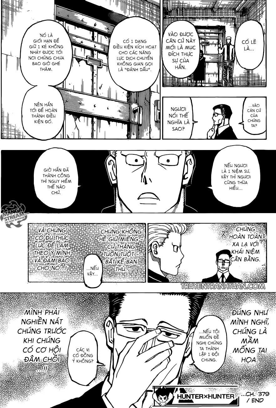 Hunter x Hunter Chap 379 - Next Chap 380