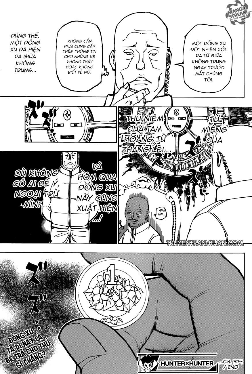 Hunter x Hunter Chap 374 - Next Chap 375