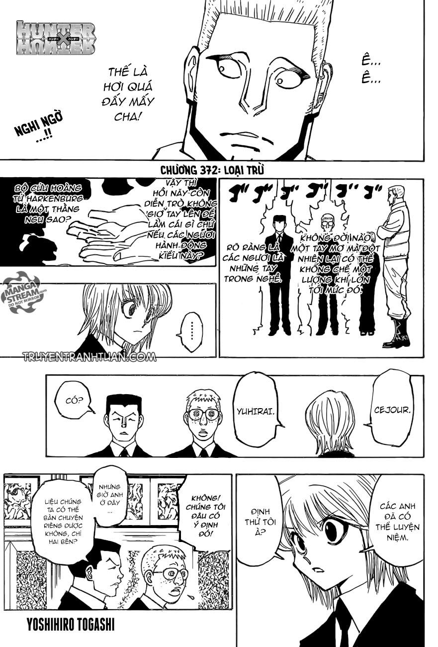 Hunter x Hunter Chap 372 - Next Chap 373