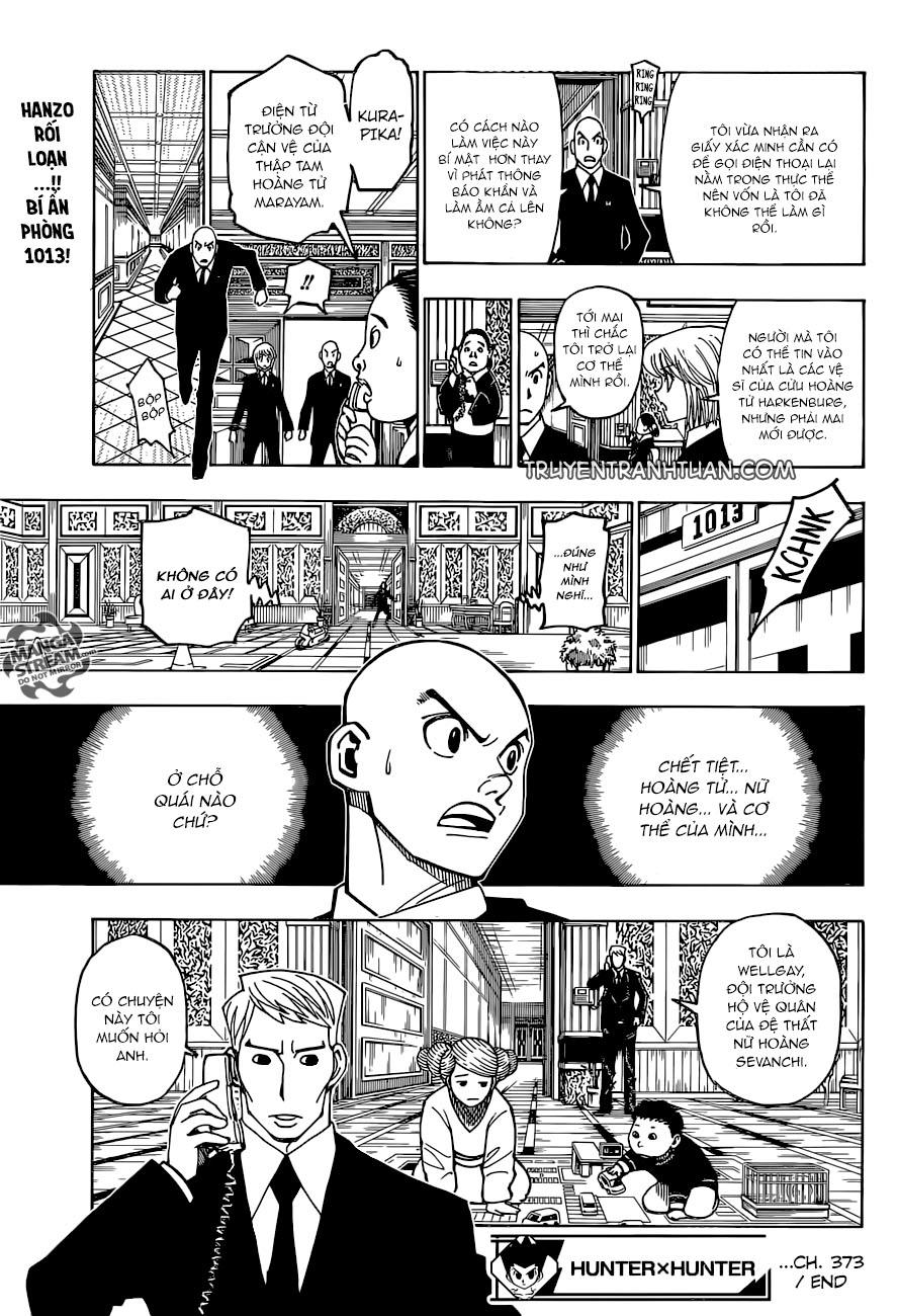 Hunter x Hunter Chap 373 - Next Chap 374