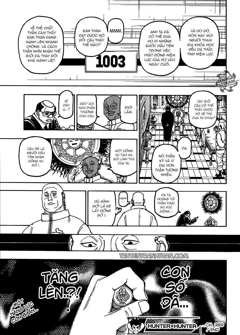 Hunter x Hunter Chap 389 - Next Chap 390
