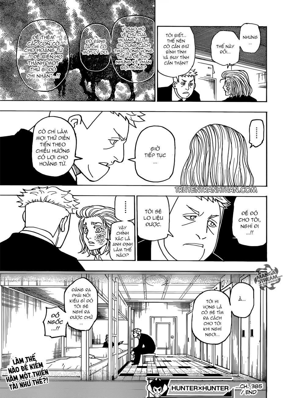 Hunter x Hunter Chap 385 - Next Chap 386