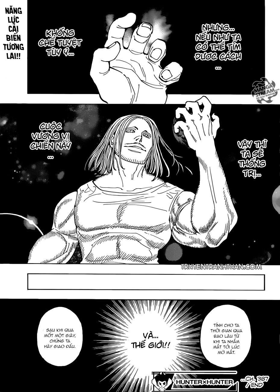 Hunter x Hunter Chap 387 - Next Chap 388