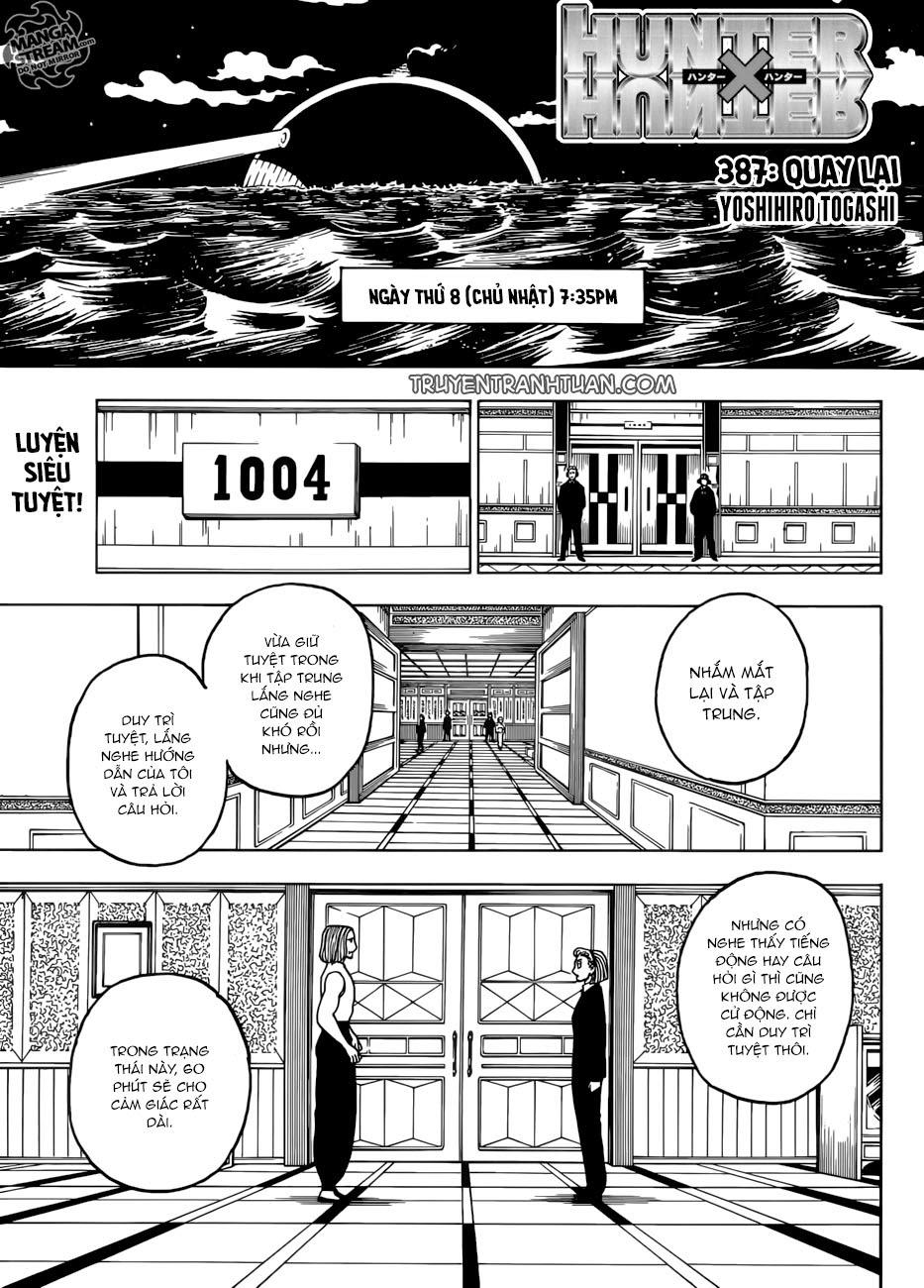 Hunter x Hunter Chap 387 - Next Chap 388