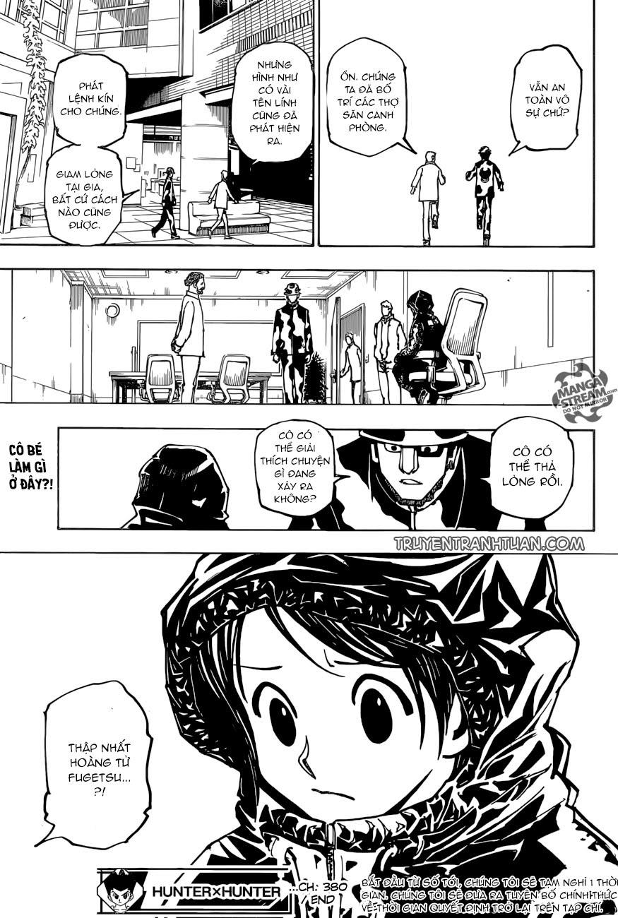 Hunter x Hunter Chap 380 - Next Chap 381