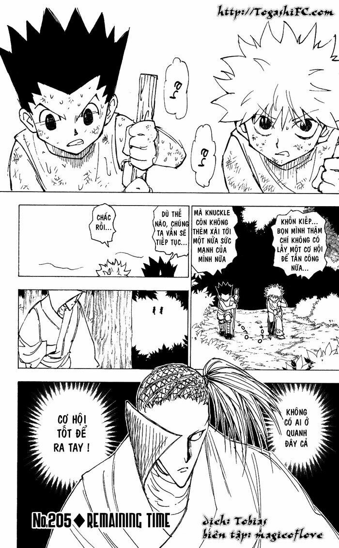 Hunter x Hunter Chap 205 - Next Chap 206